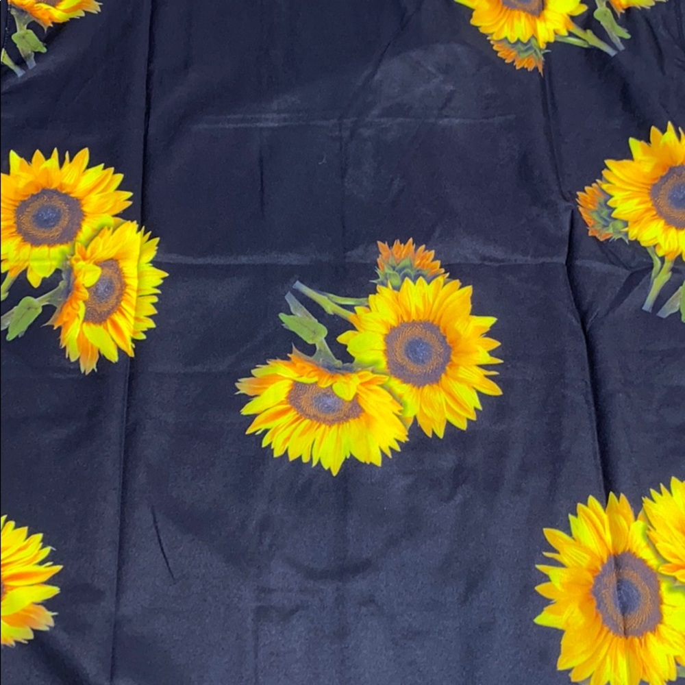 Sunflower Men's Button Down Short Sleeve Large - Picture 6 of 12